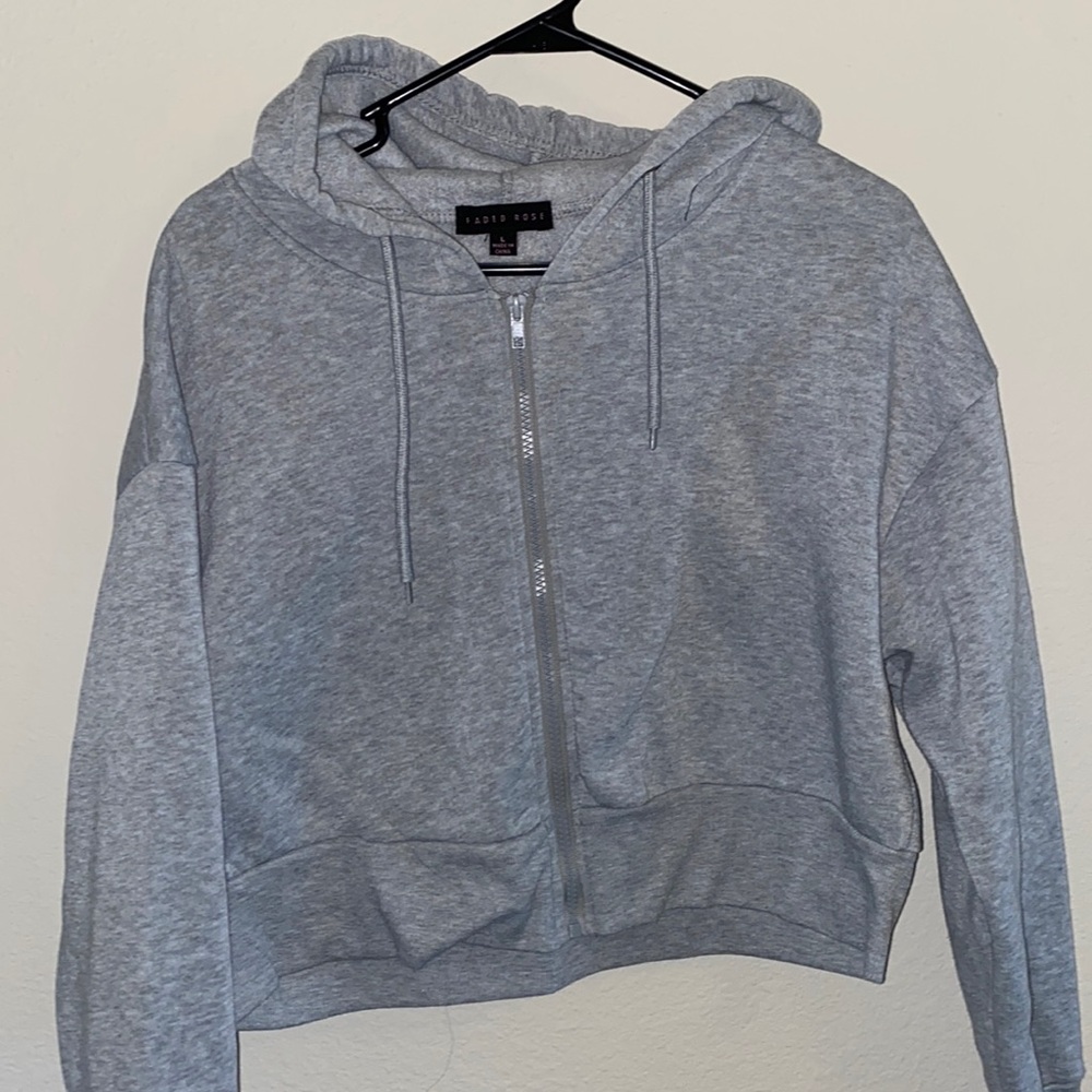 Cropped Gray Jacket